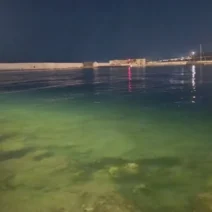 Πλημμυρισμένο δρόμοι στο Χανιά μετά τις έντονες βροχές