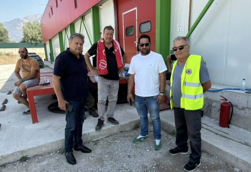 Πυρκαγιά στη Μεγάλη Βρύση Αιγιαλείας