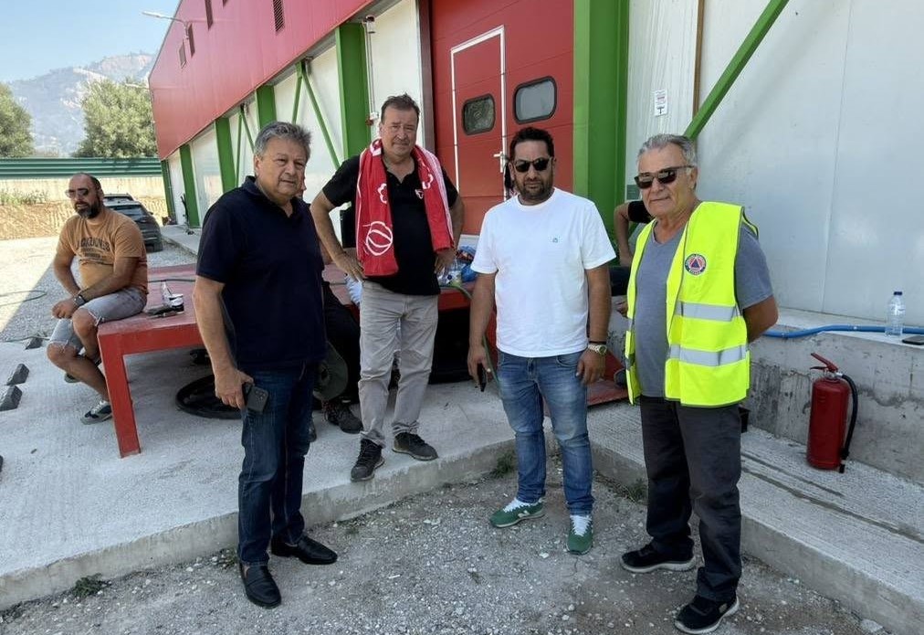 Πυρκαγιά στη Μεγάλη Βρύση Αιγιαλείας