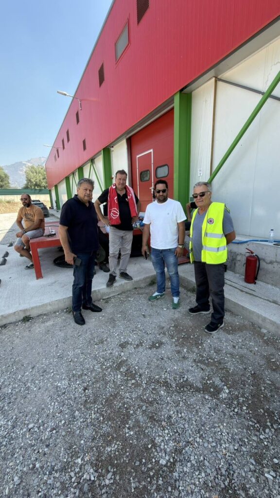 Αιγιάλεια: Κλιμάκιο του Επιμελητηρίου στη μεγάλη πυρκαγιά για τις οικονομικές επιπτώσεις ΦΩΤΟ