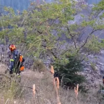 Μεσολόγγι: Φωτιά στην περιοχή Λεύκα