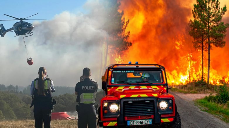 Φωτιές χωρίς τέλος σε Γαλλία - Βέλγιο: 24.000 στρέμματα καμένα μέσα σε λίγες ημέρες