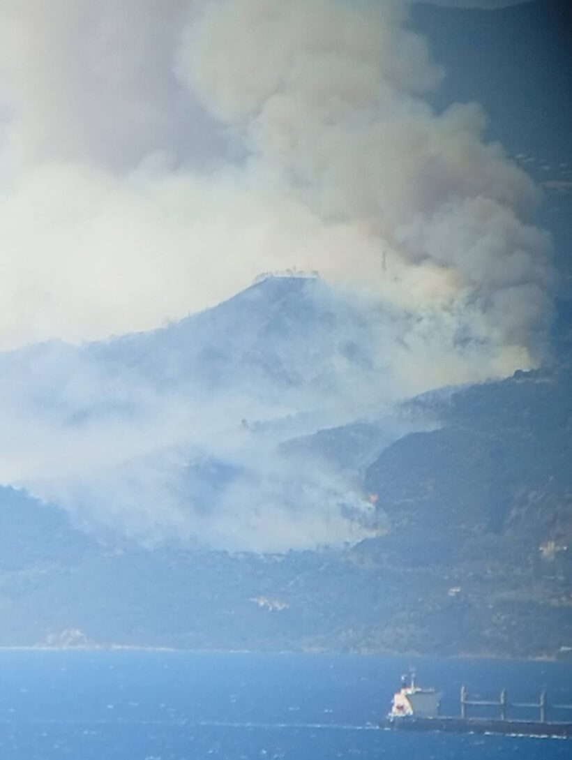 ΒΙΝΤΕΟ Πού φτάνει ο καπνός από τις πυρκαγιές σε Αιγιάλεια και Φωκίδα
