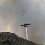 Μεγάλη φωτιά στην Ηλεία - Στη μάχη και Τσέχοι πυροσβέστες ΦΩΤΟ-ΒΙΝΤΕΟ