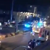 Κατεστραμμένο όχημα σε ατύχημα στη Γαλλία