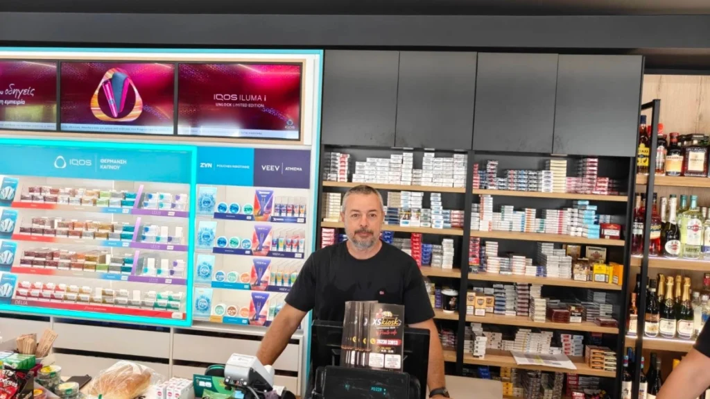 Γαστούνη: Ο περιπτεράς άνοιξε ξανά το κατάστημα του μετά τους εμπρησμούς