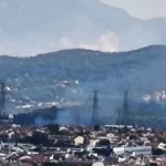 Φωτιά στον Γέρακα δίπλα στην Αττική Οδό
