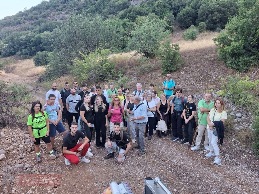 Προσκυνηματικός περίπατος στην Μονή Μακελλαριάς από κατοίκους των Ποντιάδων ΦΩΤΟ.