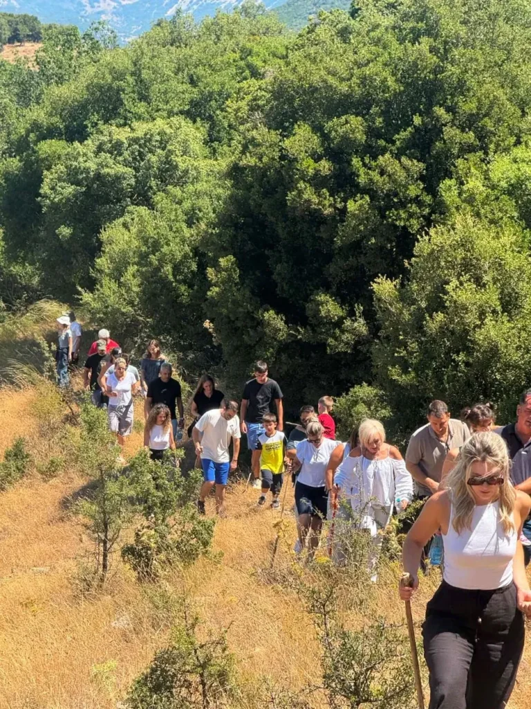 Ο ιστορικός περίπατος «Στου Τούρκου το Σπίτι» από τον Μικρό Ποντιά Καλαβρύτων ΦΩΤΟ