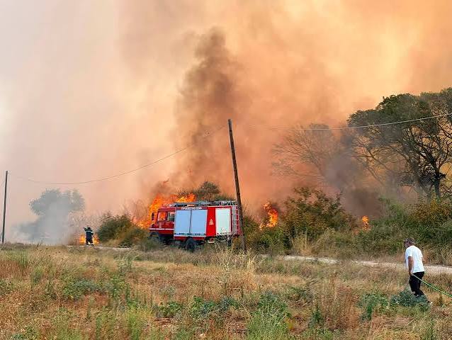 Συλλήψεις για φώτιση σε Ελλάδα