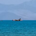 Αστακός: Αναγκαστική προσθαλάσσωση για πυροσβεστικό αεροσκάφος ΒΙΝΤΕΟ