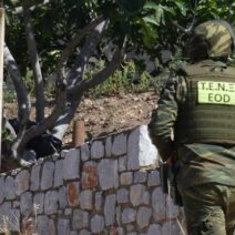 Βόμβα που βρέθηκε στην αυλή οικίας στην αρχαία Ολυμπία