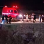 Ηράκλειο: Αυτοκίνητο έπεσε στις εκβολές ποταμού ΦΩΤΟ