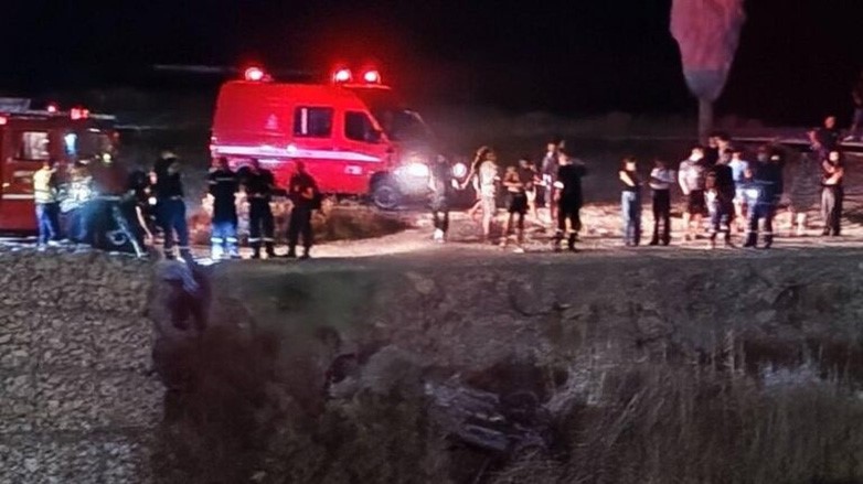 Ηράκλειο: Αυτοκίνητο έπεσε στις εκβολές ποταμού ΦΩΤΟ