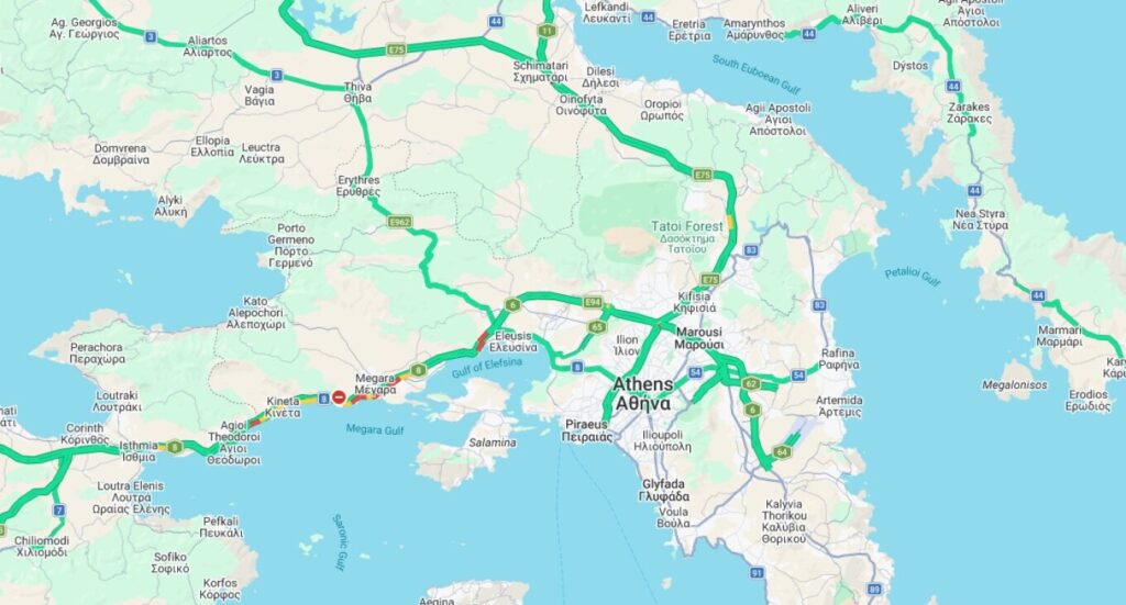 Πατρών-Κορίνθου: Μετ' εμποδίων η επιστροφή των αδειούχων - Πού καταγράφονται καθυστερήσεις ΦΩΤΟ
