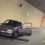 Αθηνών-Κορίνθου: Ασυνείδητος οδηγός κινούνταν με ανοιχτές πόρτες σε σήραγγα ΒΙΝΤΕΟ
