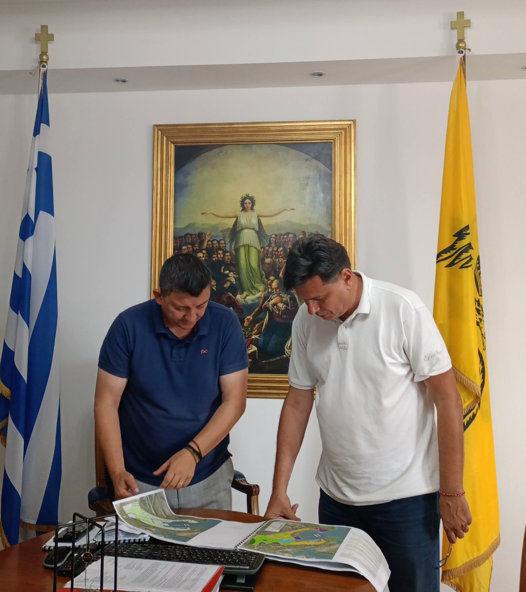 Πάτρα: Συνάντηση Ψωμά με τον δήμαρχο Ξηρομέρου για αυτοδιοίκηση και ανάπτυξη ΦΩΤΟ
