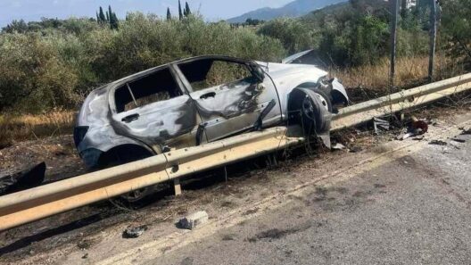 Κάτω Αχαΐα: Νεκρή γυναίκα σε σφοδρή σύγκρουση δύο ΙΧ ΦΩΤΟ