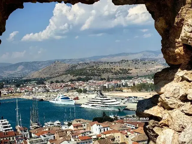 Ναύπλιο: Στο λιμάνι το super yacht «Yas» 141 μέτρων ΦΩΤΟ