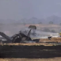 Συντριβή μαχητικού F-35