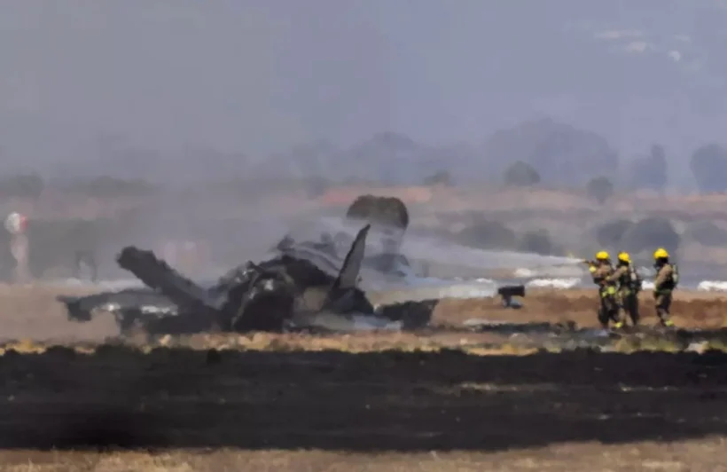 Καλιφόρνια: Συντριβή μαχητικού F-35 σαν του Τομ Κρουζ ΒΙΝΤΕΟ 4 Συντριβή μαχητικού F-35