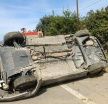 Πάτρα: Αυτοκίνητο έκανε τρεις τούμπες και κατέληξε ανάποδα