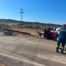 Βόνιτσα: Δυο τραυματίες με πυροσβεστικό όχημα - Προσέκρουσε σε κολώνα ΦΩΤΟ 1 Βόνιτσα: Δυο τραυματίες με πυροσβεστικό όχημα - Προσέκρουσε σε κολώνα ΦΩΤΟ