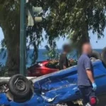 Πάτρα: Τούμπαρε Ι.Χ. στην Όθωνος Αμαλίας – Ένας τραυματίας