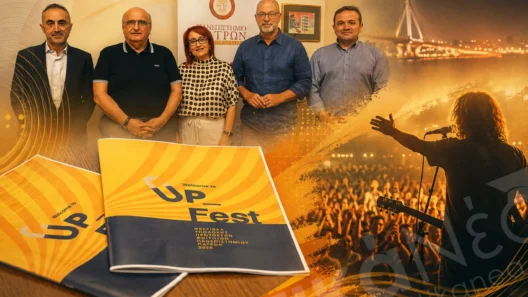 Σκηνή του UP 2026 στο Μόλο με τον Βασίλη Παπακωνσταντίνου, Ross Daly και το…