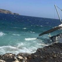 ΠΕΠΙΕΘ: Ο Γιώργος Βάλλης για την προσάραξη ιστιοφόρου στη Μουτσούνα Νάξου ΒΙΝΤΕΟ