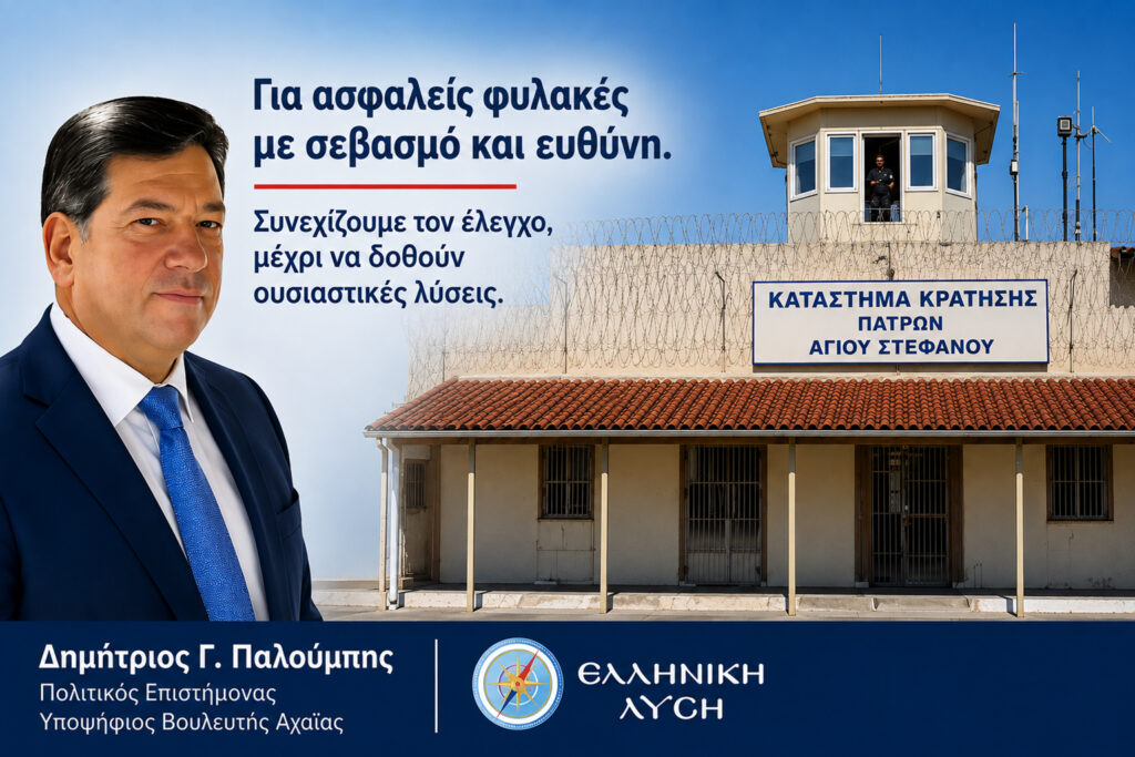 «Φυλακές Πάτρας: Έγιναν οι πρώτες κινήσεις - Τα κρίσιμα προβλήματα παραμένουν»