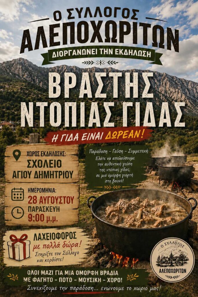 Γιορτή βραστής γίδας από τον Πολιτιστικό Σύλλογο Αλεποχωριτών 5 Γιορτή βραστής γίδας από τον Πολιτιστικό Σύλλογο Αλεποχωριτών