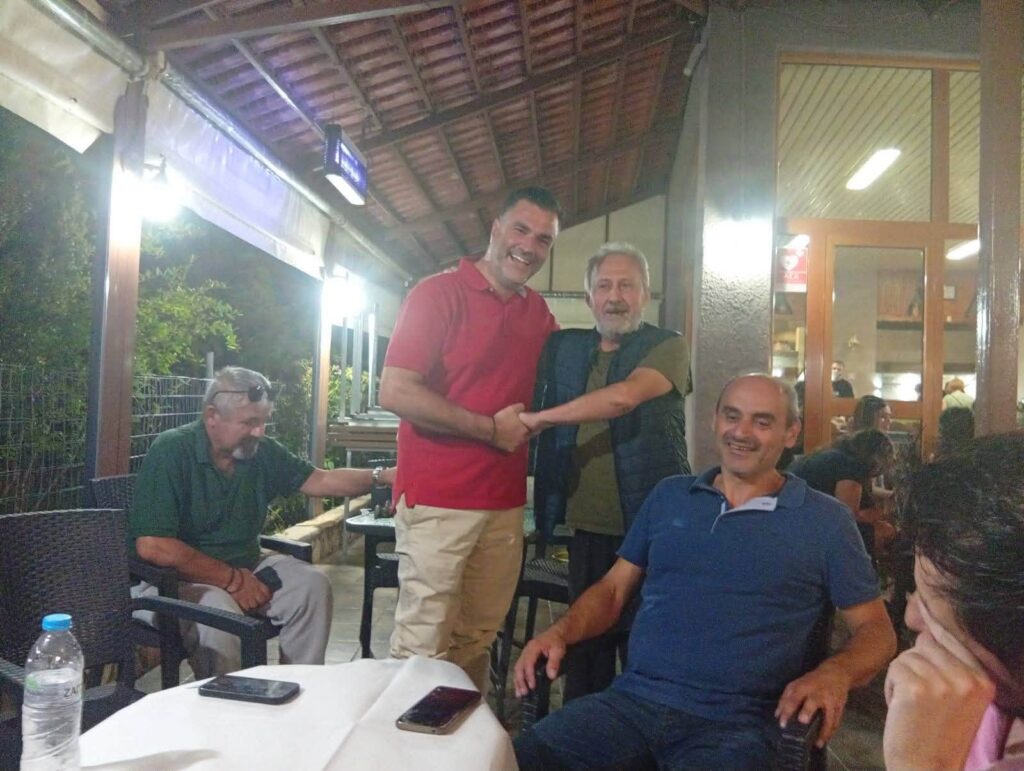 Αχαΐα: Συνεχίζει τις περιοδείες ο Σπ. Σκιαδαρέσης ΦΩΤΟ