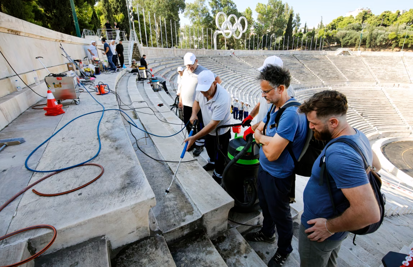 Καλλιμάρμαρο: Διεθνής προβολή για τις εργασίες συντήρησης με τη στήριξη Μαρινάκη ΦΩΤΟ 6 Καλλιμάρμαρο: Διεθνής προβολή για τις εργασίες συντήρησης με τη στήριξη Μαρινάκη ΦΩΤΟ