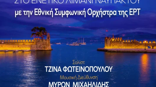 Υπό το φως της πανσελήνου η Εθνική Συμφωνική Ορχήστρα της ΕΡΤ στην Ναύπακτο 13 Αφίσα για συναυλία της Εθνικής Συμφωνικής Ορχήστρας της ΕΡΤ στο Εν…