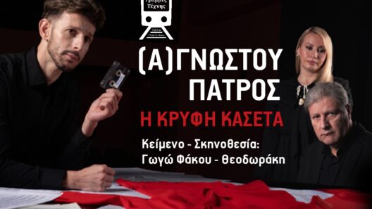Η θεατρική παράσταση «(Α)γνώστου πατρός- Η κρυφή κασέτα» στις Γραμμές Τέχνης