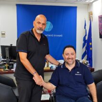 Συνάντηση Μπονάνου με τον Πρόεδρο της Ελληνικής Παραολυμπιακής Επιτροπής Καπελάκη