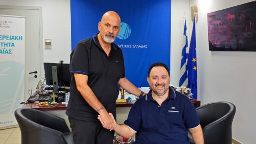 Συνάντηση Μπονάνου με τον Πρόεδρο της Ελληνικής Παραολυμπιακής Επιτροπής Καπελάκη 12 Συνάντηση Μπονάνου με τον Πρόεδρο της Ελληνικής Παραολυμπιακής Επιτροπής Καπελάκη