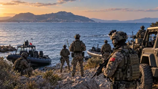 Τουρκία: 2.000 κομάντος απέναντι από τη Σάμο τους παρακολουθεί η Αθήνα 12 Τούρκικο στρατό σε σχηματισμό, πιθανή άσκηση ή παρέλαση