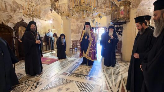 Στην Μονή Μεγάλου Σπηλαίου Καλαβρύτων ο Αρχιεπίσκοπος Τσέτινιγιε ΦΩΤΟ