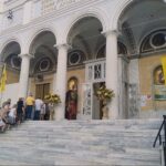 Ουρές πιστών στον εορτασμό της Παντάνασσας ΦΩΤΟ