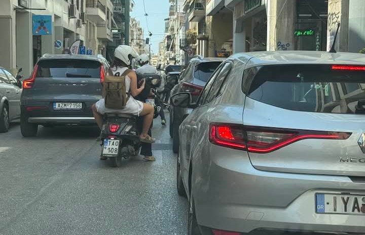 Κυκλοφορία στην Πάτρα μετά την αποκοπή του σήματος της Τροχαίας