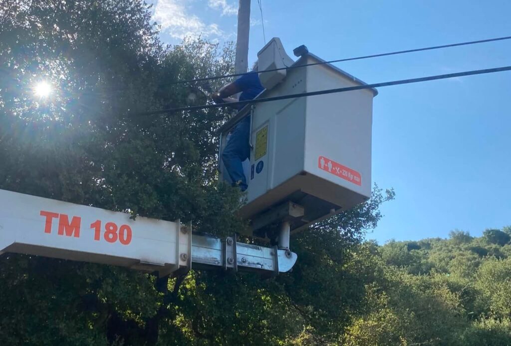 Νέα LED φανάρια φωτισμού στο οικισμό ΦΩΤΟ της Βαλατούνας