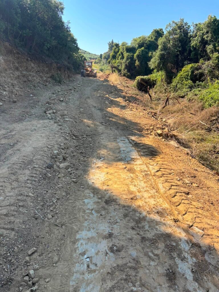 Δύμη: Δύσκολη επιχείρηση για αγροτικούς δρόμους στα κατσάβραχα και τα βάτα ΒΙΝΤΕΟ-ΦΩΤΟ