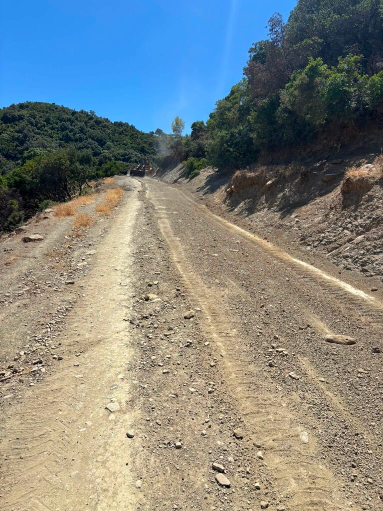 Δύμη: Δύσκολη επιχείρηση για αγροτικούς δρόμους στα κατσάβραχα και τα βάτα ΒΙΝΤΕΟ-ΦΩΤΟ