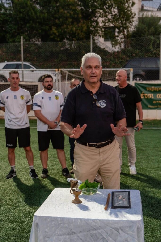Ο αγιασμός του Σωματείου «Αετός Ρίου» ΦΩΤΟ