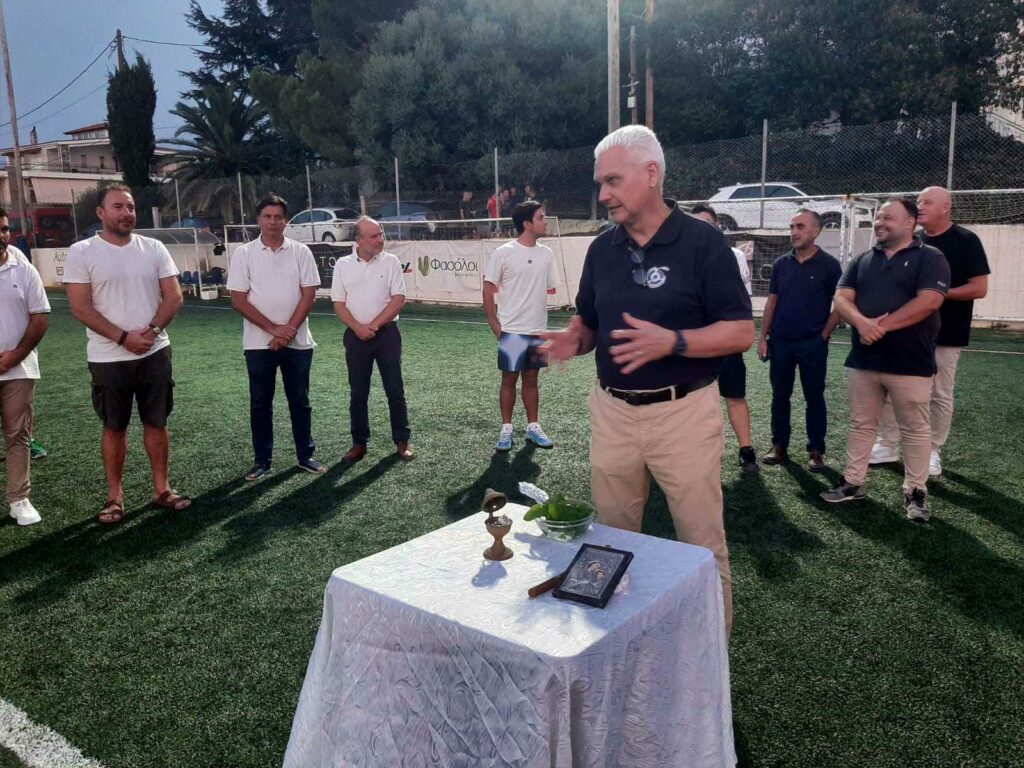 Ο Φωκίων Ζαΐμης στον Αετό Ρίου με ευχές για καλή αθλητική σεζόν ΦΩΤΟ 5 Ο Φωκίων Ζαΐμης στον Αετό Ρίου με ευχές για καλή αθλητική σεζόν ΦΩΤΟ