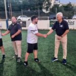 Ο Φωκίων Ζαΐμης στον Αετό Ρίου με ευχές για καλή αθλητική σεζόν ΦΩΤΟ