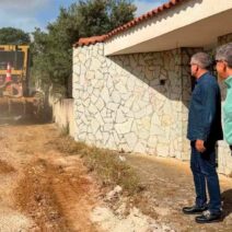 Κατασκευή τσιμεντοστρώματος σε δρόμο στο Καλαμάκι, ολοκληρωμένο μ…