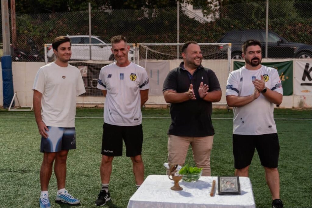 Ο αγιασμός του Σωματείου «Αετός Ρίου» ΦΩΤΟ